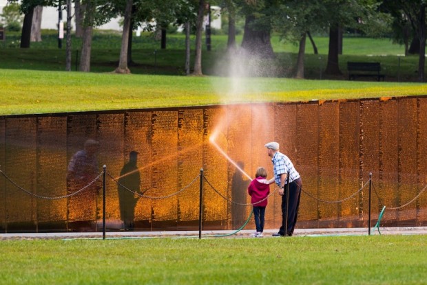 Keeping the wall refreshed and clean