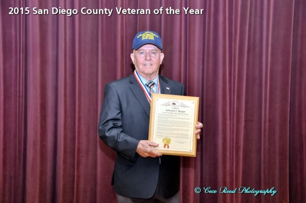 2015-2016 San Diego County Veteran of the Year: Edward Berger