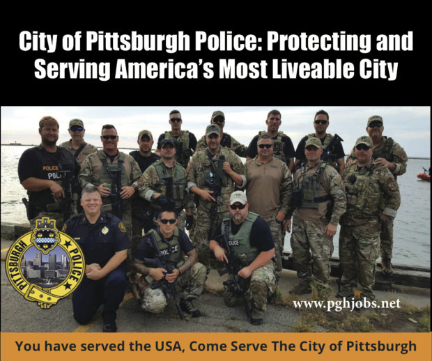 The City of Pittsburgh – Police Officer/Firefighter/EMS