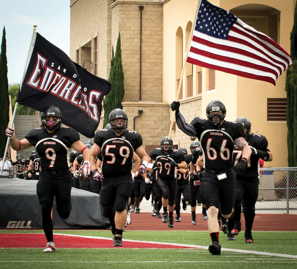 San Diego Enforcers (Giving Back To The Community)